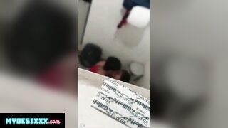 Hornny couple fuckiing in public toilet viral spy recording