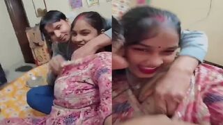 Naughty devar nai dabaya sexy bhabhi k big boobs