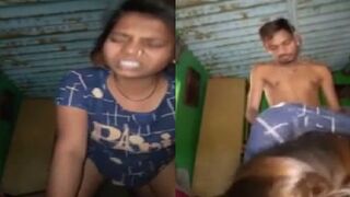 Dhire dhire karo kahate hue doggy pose mai chudi dehati ladki