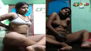 Horny village bengali boudi masturbating
