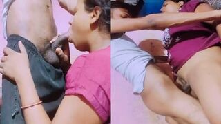 Village wife ko lund chusaya chodi uski chikni chut