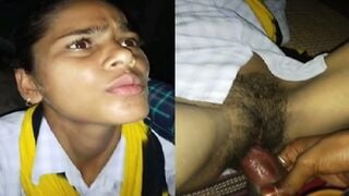 Village teen girl ki hairy chut ki chudai