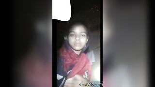 Horny village bhabhi showing and fingering her black wet pussy