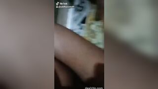 Tiktok girl is enjoying hard fuck