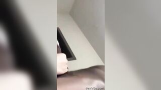 Coworker caught on camera deepthroat a huge black dick at work
