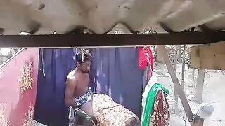 Village bhabhi quick fuck with neighbor and someone secretly record her video