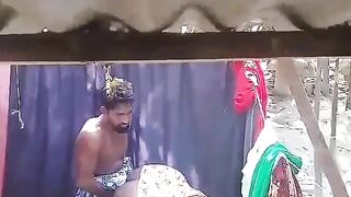 Village bhabhi quick fuck with neighbor and someone secretly record her video
