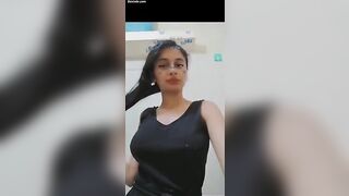 Extremely beautiful cute girl big boobs & pussy showing