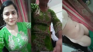 Village girl boobs show