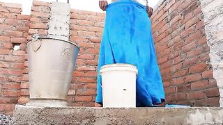 Big boobs village wife ragini bathing and fingering her creamy tight pussy