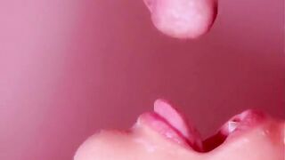 Desi girl sucking big dick and eating cum