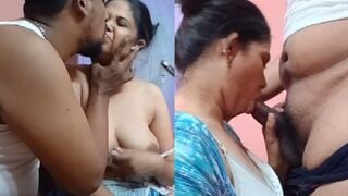Horny couple ka blowjob or kissing video